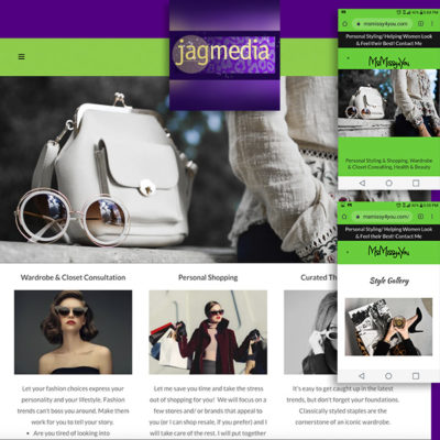 Personal Stylist website los angeles created by Jagmedia Venice Beach Ca