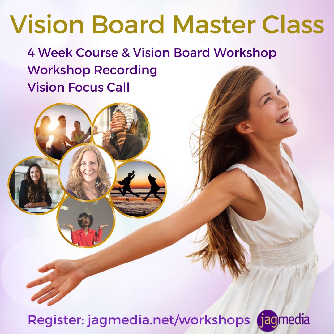 2024 Vision Board Workshop & Master Class.. Dream it up & Stay Motivated to  Move Forward